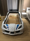 Кровать машинка Audi белая 